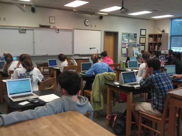 Exam time -- every kid has a different version of the exam, complete with different values in each problem.